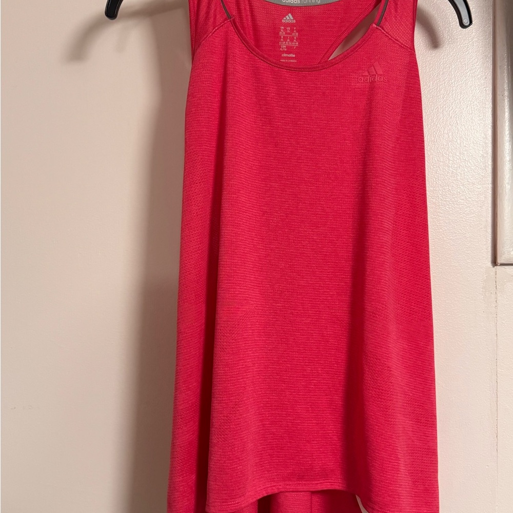 Adidas Women's Vibrant Pink Tank Top